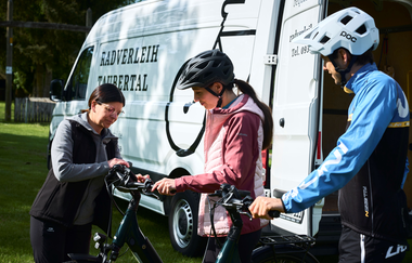 Radverleih Taubertal | © Tourimia Tourismus GmbH | Stefan Leitner Photography