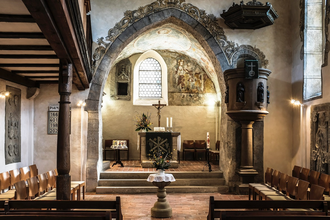 Radwegekirche: Marienkirche Kocherstetten | © Touristikgemeinschaft Hohenlohe, Künzelsau / Gerhard Götz, Künzelsau