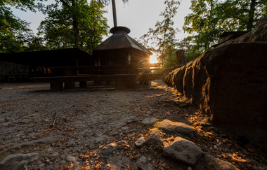 Rast- & Grillplatz Burgruine Blankenhorn | Güglingen | HeilbronnerLand | © Touristikgemeinschaft HeilbronnerLand