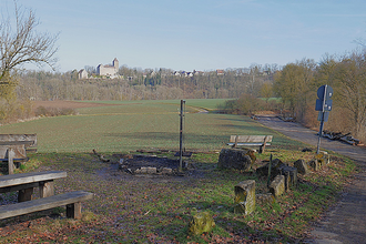 Rastmöglichkeit bei Kirchberg/Jagst | Picknickplatz | © Hohenlohe + Schwäbisch Hall Tourismus e. V.