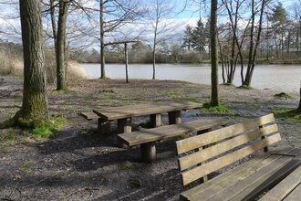 Rastplatz am Heiligenbergsee | © Land der 1000 Hügel - Kraichgau-Stromberg