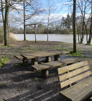 Rastplatz am Heiligenbergsee | © Land der 1000 Hügel - Kraichgau-Stromberg