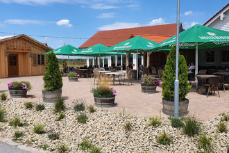 Restaurant GENUSS am Golfpark Mudau mit Biergarten / Odenwald | © Golfclub Mudau