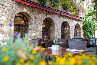 Restaurant Herzogskelter | Güglingen | Terrasse | © Neckar-Zaber-Tourismus e.V.