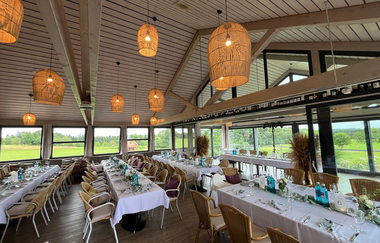 Restaurant Sunset House am Golfplatz Oberrot Frankenberg: Innenansicht | © Hohenlohe Schwäbisch Hall