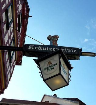 Eingangsschild Gasthaus Kräuterweible | © Familie Seltenreich