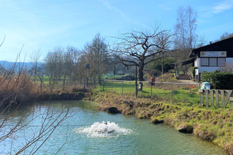 See vor dem Restaurant