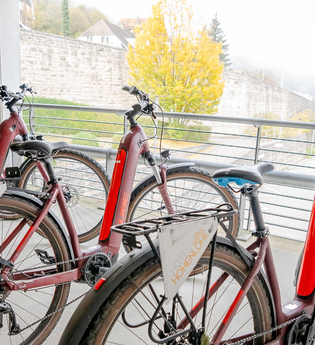 Ringhotel Hohenlohe in Schwäbisch Hall: E-Bikes | © Hohenlohe Schwäbisch Hall