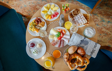Ringhotel Hohenlohe in Schwäbisch Hall: Frühstückstisch | © Hohenlohe Schwäbisch Hall