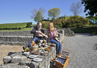 Römischer Gutshof - Rastplatz am Neckar | Lauffen am Neckar | HeilbronnerLand | © Touristikgemeinschaft HeilbronnerLand e.V.