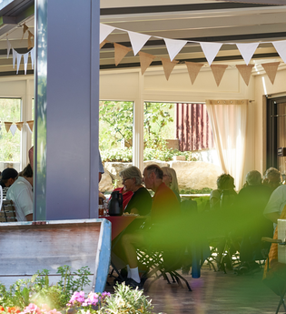 Wintergarten | Ruth-Lis Hofcafé | Weinsberg-Gellmersbach | HeilbronnerLand | © Hofladen Frank
