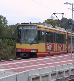 S-Bahn Haltestelle Kraichtal-Gochsheim (Baden) | © Land der 1000 Hügel - Kraichgau-Stromberg