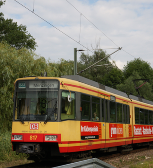 S-Bahn Haltestelle Kraichtal-Münzesheim Ost | © Land der 1000 Hügel - Kraichgau-Stromberg