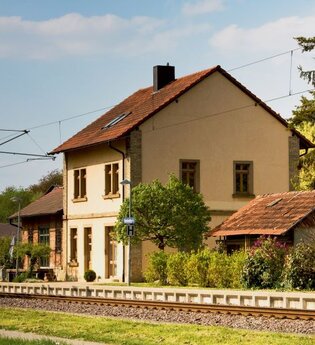 S-Bahnhaltestelle Oberöwisheim Bahnhof | © Land der 1000 Hügel - Kraichgau-Stromberg