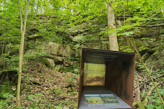 Geo- & Naturpfad im Schilfsandsteinbruch Heilbronn | HeilbronnerLand | © Touristikgemeinschaft HeilbronnerLand