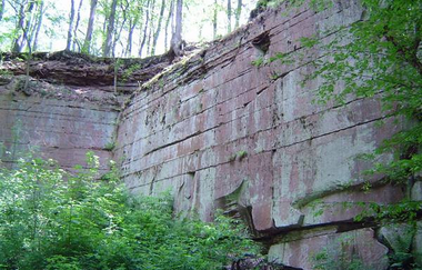 Schilfsandsteinbruch mit Geo- & Naturpfad