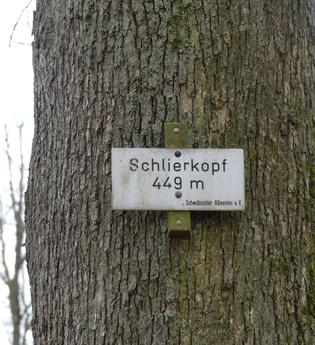 Schlierkopf (450 m ü. NN) | © Land der 1000 Hügel - Kraichgau-Stromberg