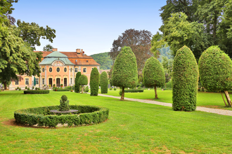 Schloss Assumstadt  bei Möckmühl | HeilbronnerLand | © Arbeitsgemeinschaft Kocher-Jagst-Radweg / Andi Schmid