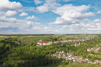 Bartenstein mit Ettenhausen und Schloss | © Hohenlohe Schwäbisch Hall | Rolf Grübel