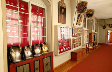 Bretterner Gang Schloss Langenburg | © Hohenlohe + Schwäbisch Hall Tourismus e. V.