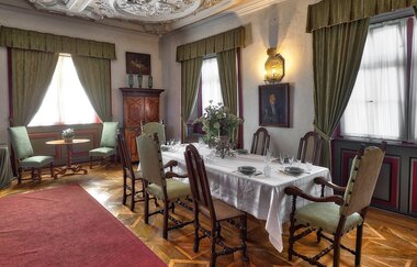 Neue Tafelstube Museum Schloss Langenburg | © Hohenlohe + Schwäbisch Hall Tourismus e. V.