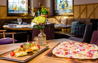 Gerichte im Restaurant Schlotzerstube | © Hotel Neus Tor