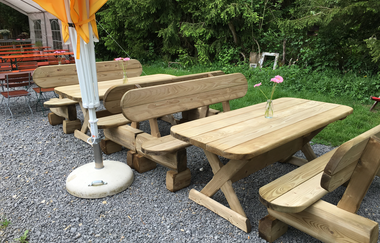 Schozach Bahnhöfle - Biergarten & RadServiceStation | HeilbronnerLand | © Schozach Bahnhöfle