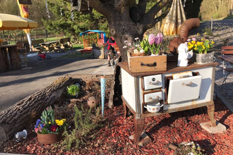 Schozach Bahnhöfle - Biergarten & RadServiceStation | HeilbronnerLand | © Schozach Bahnhöfle