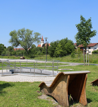 Kneippbecken  Schozachauen | Ilsfeld | HeilbronnerLand | © Gemeinde Ilsfeld