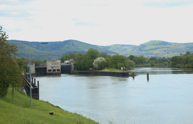 Schwabenheimer Schleuse, Dossenheim | © Landratsamt Rhein-Neckar-Kreis