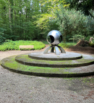 Blick auf die Schwefelquelle in Östringen