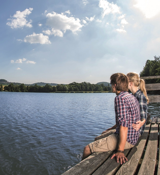 Breitenauer See | Pause am Steg | HeilbronnerLand | © Touristikgemeinschaft HeilbronnerLand