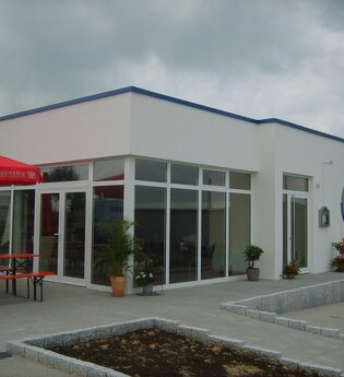 Außenansicht | Seybolds Fischrestaurant | Lauffen am Neckar | © Neckar-Zaber-Tourismus e.V.