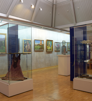 Blick in den Zentralraum | Siebenbürgisches Museum | Gundelsheim | HeilbronnerLand | © Siebenbürgisches Museum