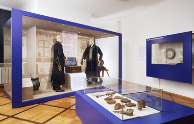 Blick in den Raum "Nachbarschaften" | Siebenbürgisches Museum | Gundelsheim | HeilbronnerLand | © Siebenbürgisches Museum