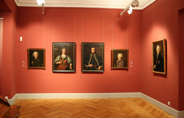Blick in die Gemäldegalerie | Siebenbürgisches Museum im Schloss Horneck | Gundelsheim | © Siebenbürgisches Museum Gundelsheim e.V.