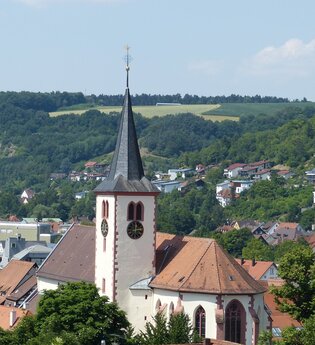 Simultankirche St. Juliana und Stiftskirche Mosbach | © Tourist Information Mosbach