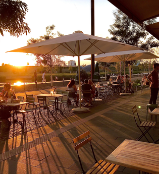 Smuk Café Neckarbogen | © Heilbronn Marketing GmbH