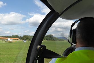 Sonderlandeplatz "Auchtweid" bei Hockenheim | © Landratsamt Rhein-Neckar-Kreis