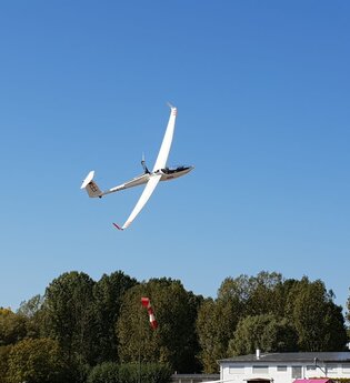 Sonderlandeplatz "Herrenteich" zwischen Ketsch und Hockenheim | © SFC Schwetzingen