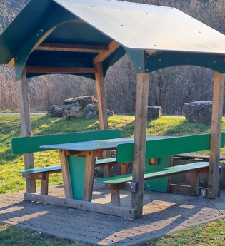 Rastmöglichkeit in Braunsbach-Steinkirchen | © Hohenlohe + Schwäbisch Hall Tourismus e. V.