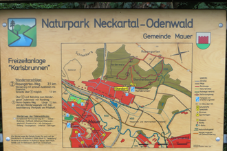 Spielplatz und Freizeitanlage "Am Karlsbrunnen" in Mauer | © Gemeindearchiv Mauer