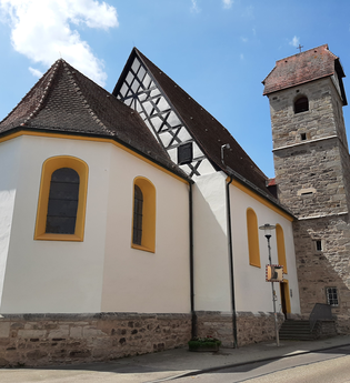 Gangolfkapelle in Bühlertann | © Hohenlohe + Schwäbisch Hall Tourismus e. V.