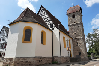 Gangolfkapelle in Bühlertann | © Hohenlohe + Schwäbisch Hall Tourismus e. V.