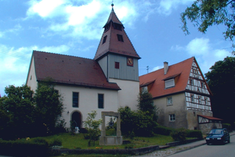 Kirche Sankt Nikolaus, Zweiflingen, Hohenlohe | © Hohenloher Perlen