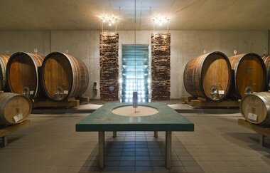 Barriquefasskeller im Staatsweingut Weinsberg | Weinsberg | HeilbronnerLand | © Staatsweingut Weinsberg