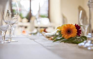 Stadt-gut-Hotel und Gasthof Goldener Adler in Schwäbisch Hall: Restaurant | © Hohenlohe Schwäbisch Hall