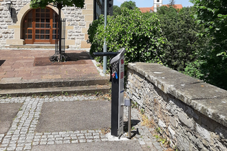 RadSERVICE-Punkt Stadt Vellberg Im Städtle am Waschhaus | © Hohenlohe + Schwäbisch Hall Tourismus e. V.