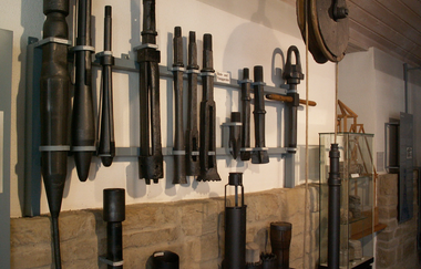 Bohrmeisel und Bohrgestänge | © BTB Bad Rappenau