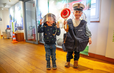 BLAULICHT Ausstellung  im Stadtmuseum Neckarsulm | HeilbronnerLand | © Stadtmuseum Neckarsulm